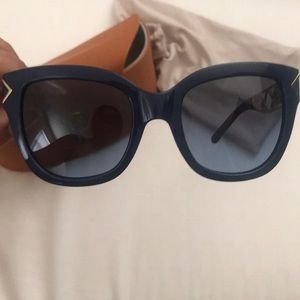Tory Burch blue sunglasses